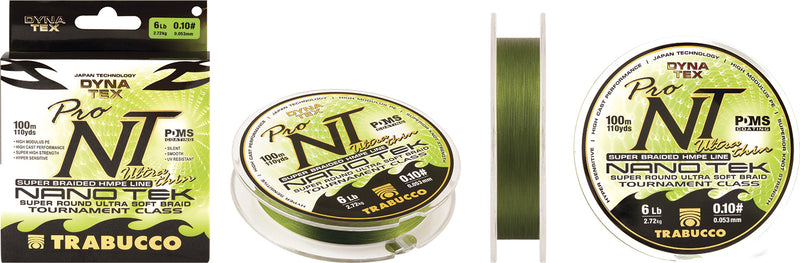 Načtěte obrázek do galerijního prohlížeče, Trabucco splétaná šňůra DYNA-TEX PRO NT ULTRA THIN 100m
