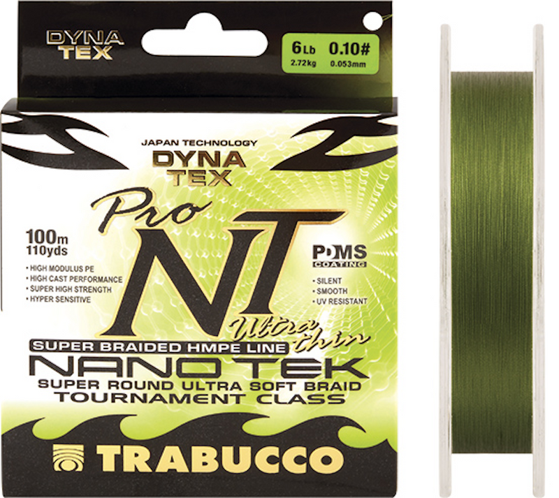 Načtěte obrázek do galerijního prohlížeče, Trabucco splétaná šňůra DYNA-TEX PRO NT ULTRA THIN 100m
