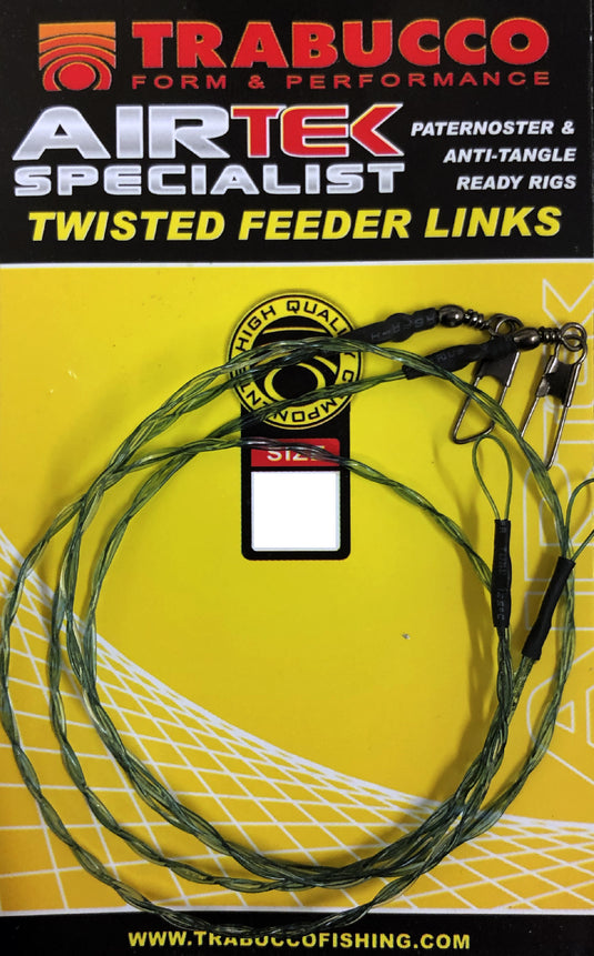 Trabucco splétaný návazec Twisted Feedr Links/15cm