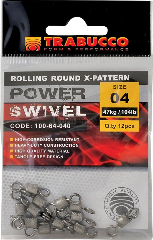 Trabucco obratlík Rolling Round X-Pattern 12ks