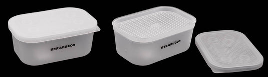 Trabucco krabička XPS Bait boxes w/riddle 500ml
