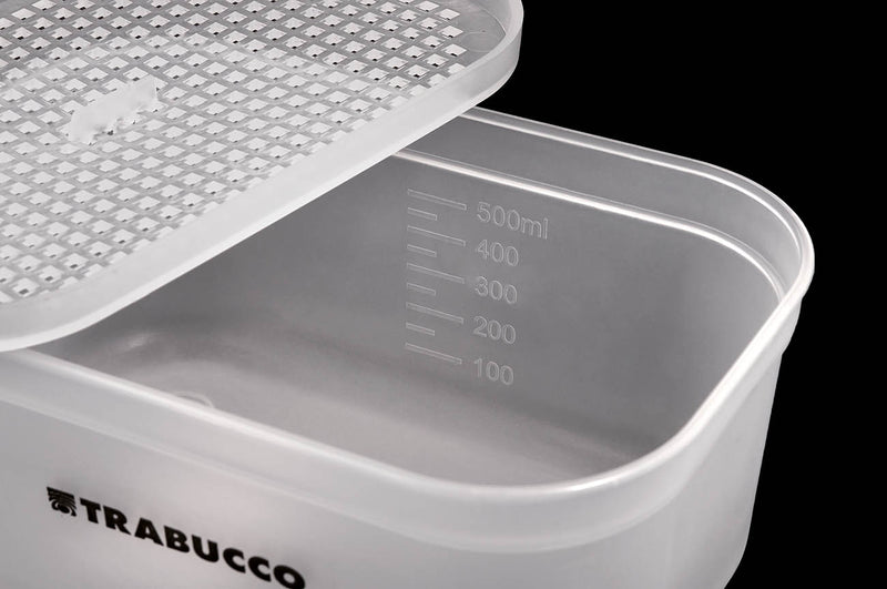 Načtěte obrázek do galerijního prohlížeče, Trabucco krabička XPS Bait boxes w/riddle 500ml
