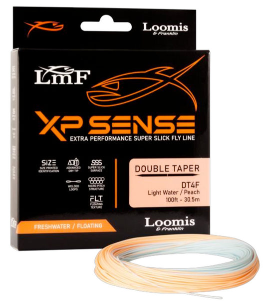 Loomis & franklin šňůra XP Sense Fly Double taper
