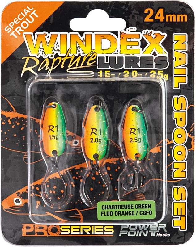 Načtěte obrázek do galerijního prohlížeče, Rapture set plandavek Windex SG Nail Spoon 28 3ks
