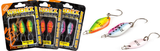 Rapture set plandavek Windex Area Trout Spoon 3ks