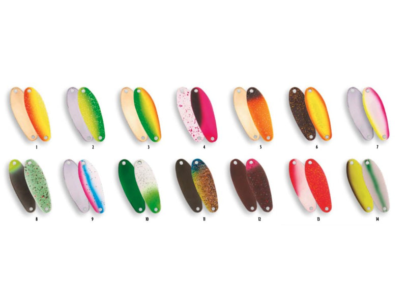 Načtěte obrázek do galerijního prohlížeče, R. AREA SPOON SLICER*6g/38mm*7*5pcs
