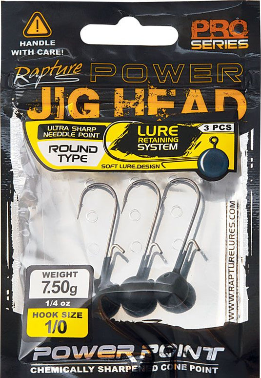 Rapture jigová hlava POWER JIGHEAD LRS