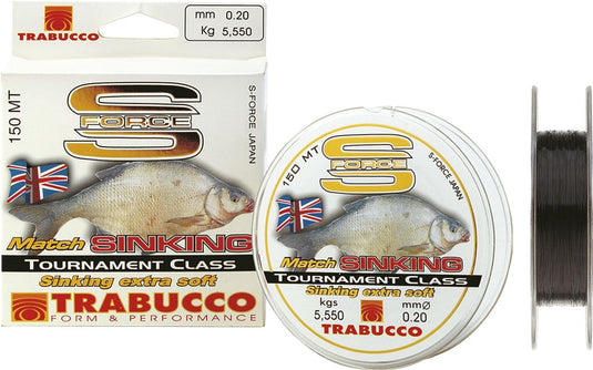 Trabucco vlasec S-FORCE MATCH SINK. 150m