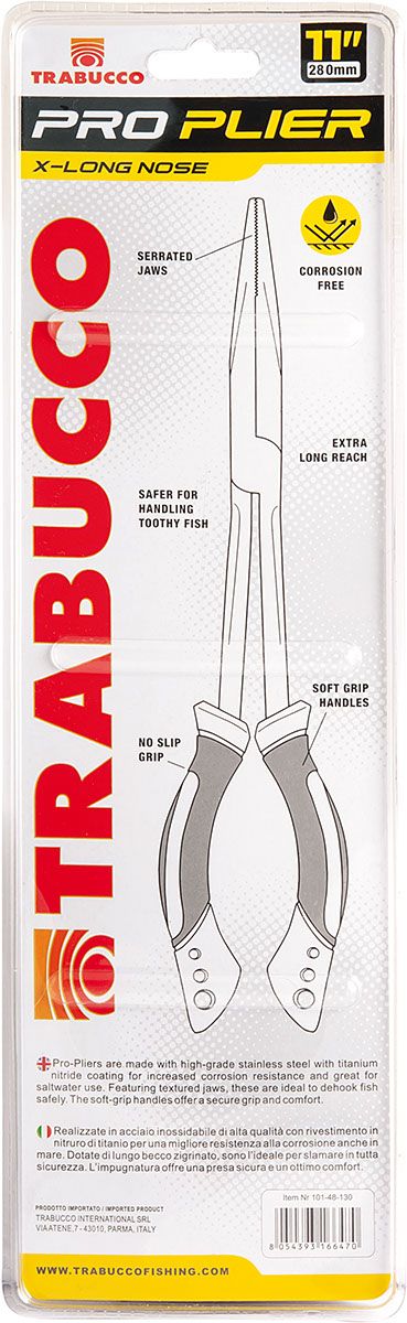 Načtěte obrázek do galerijního prohlížeče, Trabucco nůžky PRO-PLIERS X-LONG NOSE 11"
