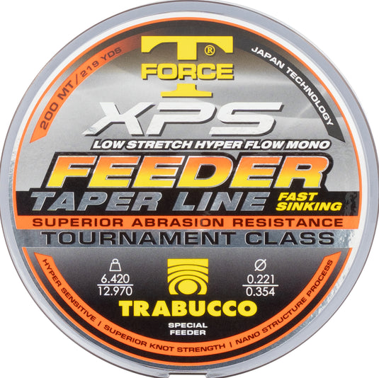 Trabucco vlasec T-Force XPS FEEDER TAPER 200m