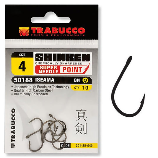 Trabucco háčky s očkem Shinken Hooks 10ks